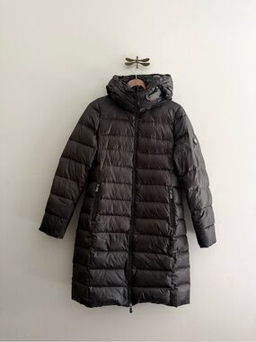 Happy Goat Lucky Dark Green Miranda Down Puffer Coat Womens Medium